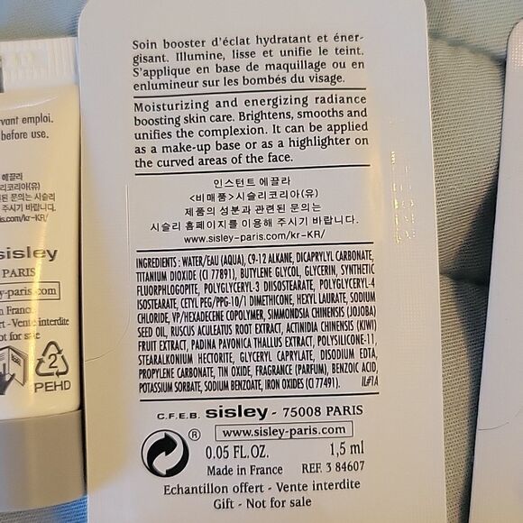 Sisley small makeup bag NWT and 4 Sisley samples - Picture 6 of 15